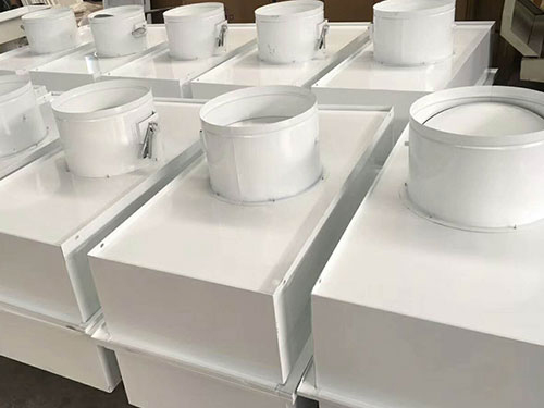 高效送風(fēng)口靜(jìng)壓箱帶圓調節閥